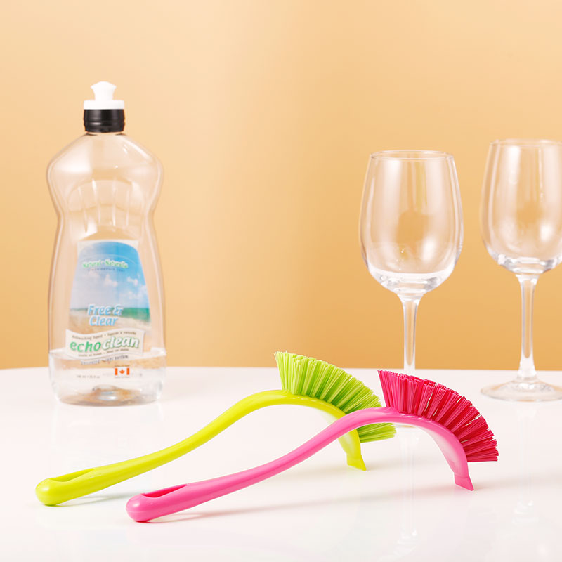 Quick German imports Haugbuersten Oval Bending Brush Kitchen with brushed cleaning brush Tableware Brush Pan Brush