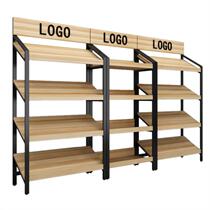 Exhibition rack Three-layer shelf Slope display rack Floor fruit rack Multi-layer agricultural products simple dessert storage rack dried fruit