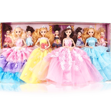 小伶儿童玩具3-6女孩7公主8女童9黛蓝芭比娃娃10六一节4生日礼物5