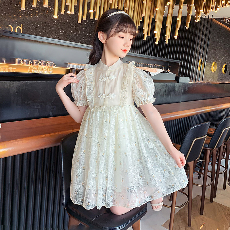 Girls dress summer dress 2023 new Yang Yang Yang Ying Ying Super Fairy dress