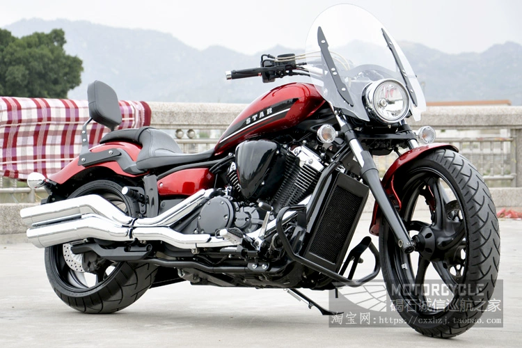16 năm Nhật Bản Yamaha XV1300 Warrior Edition Xe cao cấp Prince Xe mô tô phân khối lớn có thể giúp đặt chỗ - mortorcycles