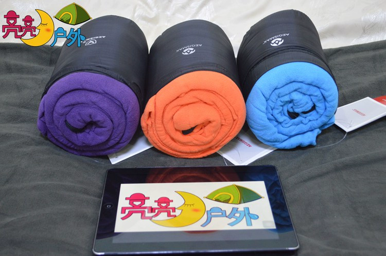 Bộ cánh ngựa siêu nhỏ AEGISMAX siêu mịn một mặt lông cừu túi ngủ lót lụa tự lái nghỉ trưa văn phòng - Túi ngủ