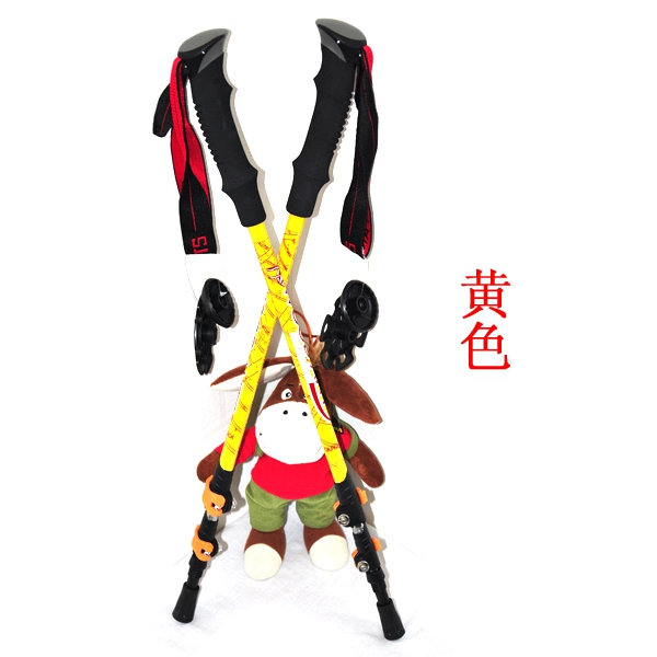 Gỗ kiến ​​ANTS 7075 khóa siêu nhẹ hợp kim nhôm trekking sào mía