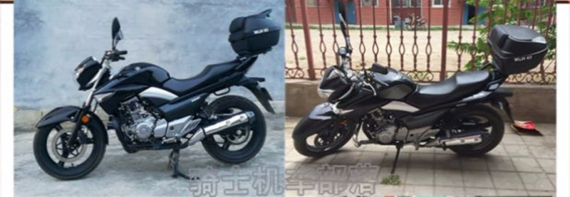 Chính hãng Wan Lihao E63 thùng xe máy Honda thêm hộp lưu trữ lớn Yamaha phát hành nhanh chóng phổ quát hộp đuôi mua thùng sau xe máy