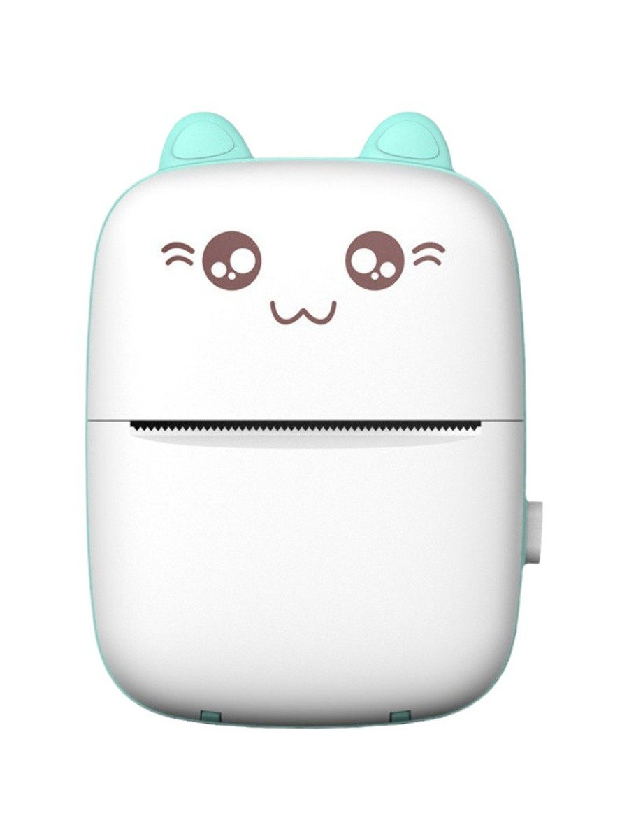 Student Error Correction Printer for Home Use, Meow Meow Mini Pocket Thermal Photo Printer, Small Portable Error Correction Tool