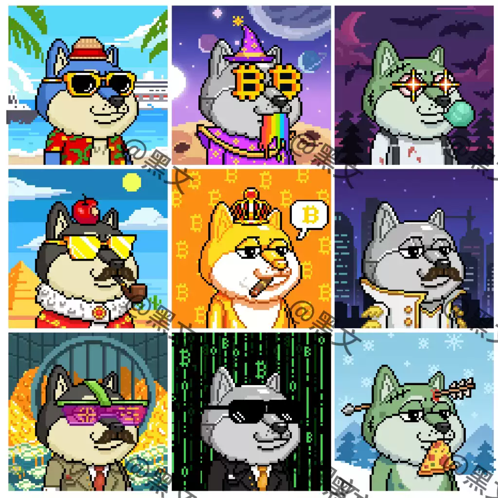 nft頭像全套定製數字藏品定製約稿