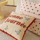 ໃຫມ່ຝຣັ່ງສີຄີມ polka dot pillow ຫ້ອງນອນ bedside ເກົ້າອີ້ຫ້ອງການປົກຫຸ້ມຂອງຫ້ອງນັ່ງຫຼິ້ນ sofa cushion cushion