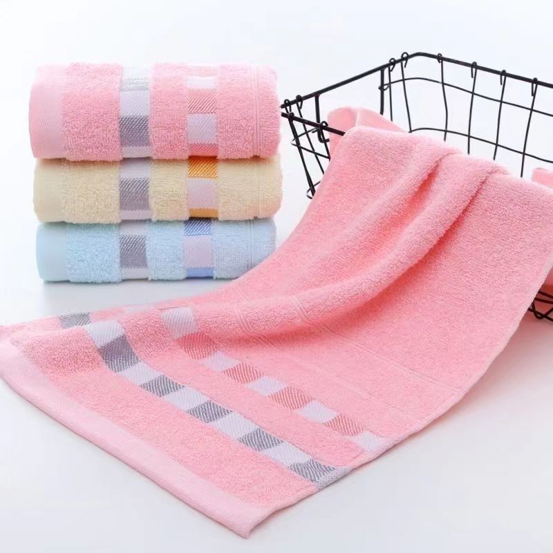 Towels Are Made of Pure Cotton and Are Suitable for Everyone, Including Men, Women, Adults, Students, and Children. All-Cotton Towels for Washing Face and Bathing Are Large, Soft, and Absorbent