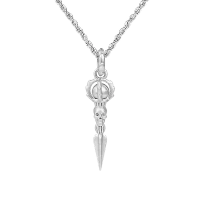 Awnl陨石男士项链金刚杵男吊坠欧美ins设计送男友生日轻奢礼物