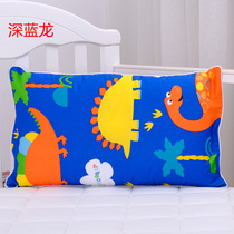 Childrens pillow Kindergarten 3-6-8 years old Children pure cotton cartoon Semen Cassiae Pillow Core Elementary School Students Nap 50 x 30