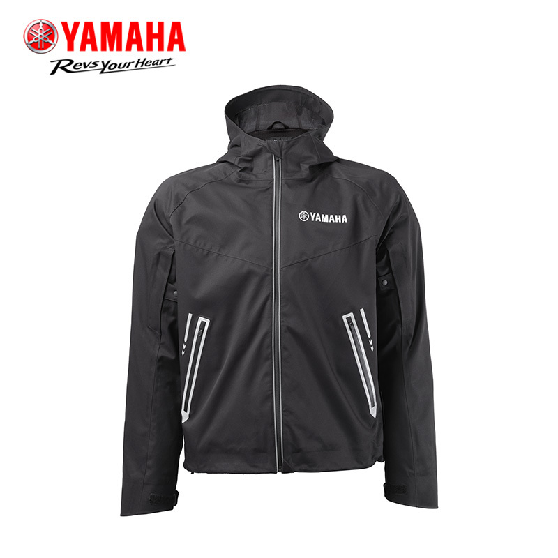 Yamaha Motorcycle Electric Vehicle Riding Jacket, Windproof and Water-Resistant, Unisex All-Season Motorcycle Clothing, Anti-Fall with Protective Gear