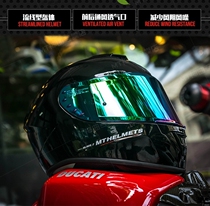 Spanish MT Helmet Motorcycle Double Lenses Knife Vanguard 2 Generations Full Armor
