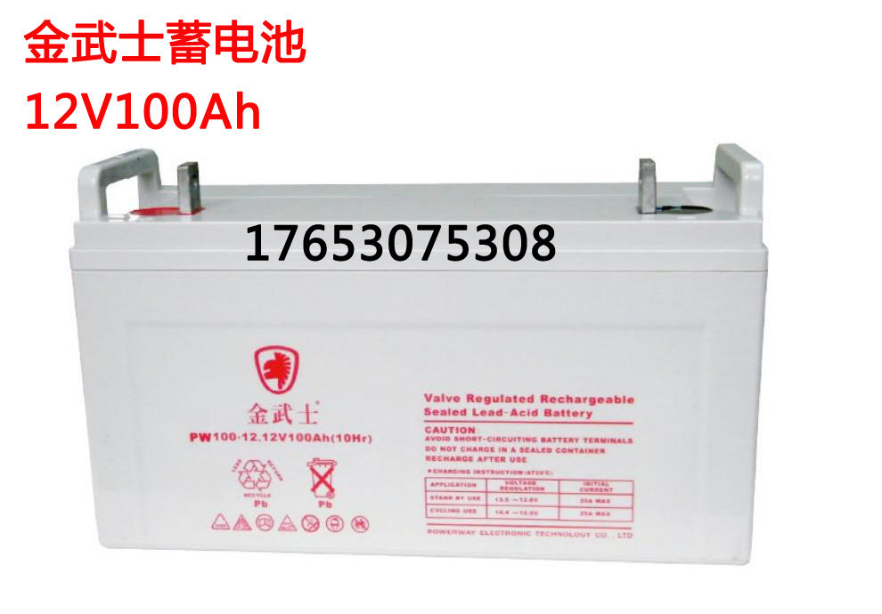 UPS battery Golden Samurai 12V100AH ​​lead-acid maintenance-free battery PW100-12UPS power supply DC screen