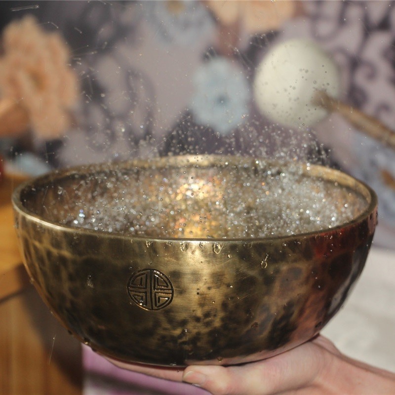 30cm Full Moon Bowl Praise Bowl Soundtherapy Nepal Handmade Bronze Bowl Yoga SPA Physiotherapy Vertone Bowl for the Mercy Bowl