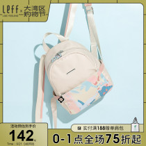 Leff canvas backpack women mini fashion Oxford cloth work small backpack cute 2021 new lightweight print