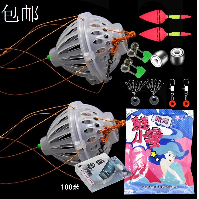 Flower basket fishing bait explosion hook water monster big head fish lantern new fishing gear flip hook with barb fishing group hanging cage sea rod