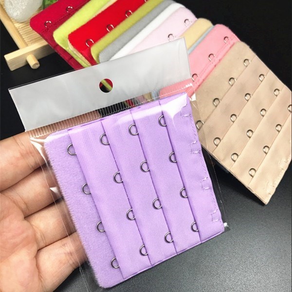 Mở rộng kết nối đồ lót dài khóa nữ móc áo ngực trở lại với khóa đàn hồi cơ thể áo ngực định hình - Móc treo sỉ lẻ phụ kiện đồ lót các loại