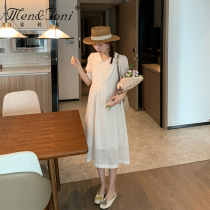 Men & Joni Montomi Maternity Dress Summer Dress Elegant Western Lace Maternity Skirt Long