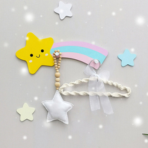 Nordic hangers clothes and hats adhesive hook cute wall decoration hooks childrens rooms wall-mounted decorative hooks no holes