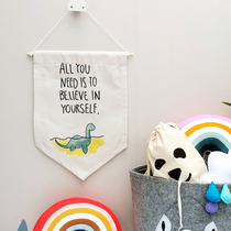 Nordic creative hanging cloth background cloth hanging painting living room bedroom childrens room wall decoration wall decoration wall hanging