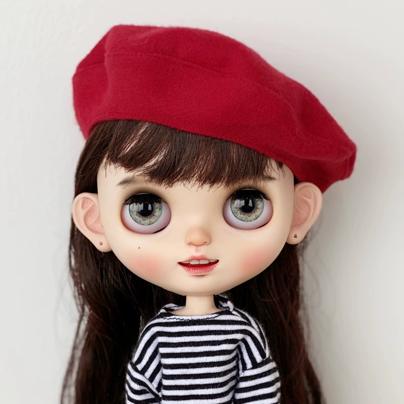 Rag doll, beret, hat