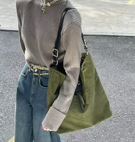 Большой ремешок для сумки на одно плечо, вместительная и большая сумка, на шнурках, простой и элегантный дизайн