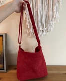 Южная Корея слизь и черное дерево ниша модная вышивка Алфавит Замша Универсальные подмышками под наклонным косо