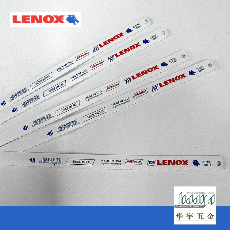 U.S. imports LENOX Lenox bimetal hand with hacksaw blade 218 224 232