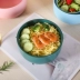 Sáng tạo Bắc Âu gốm salad bát súp mờ bát ăn liền bát cơm gia đình bát cơm Pháp biển bát bộ đồ ăn sáng bát - Đồ ăn tối