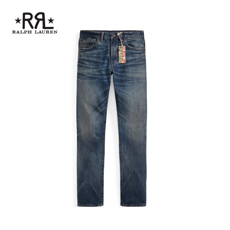 Rrl Men's Classic Belgrade Slim-Fit Cotton Jeans Rl91446