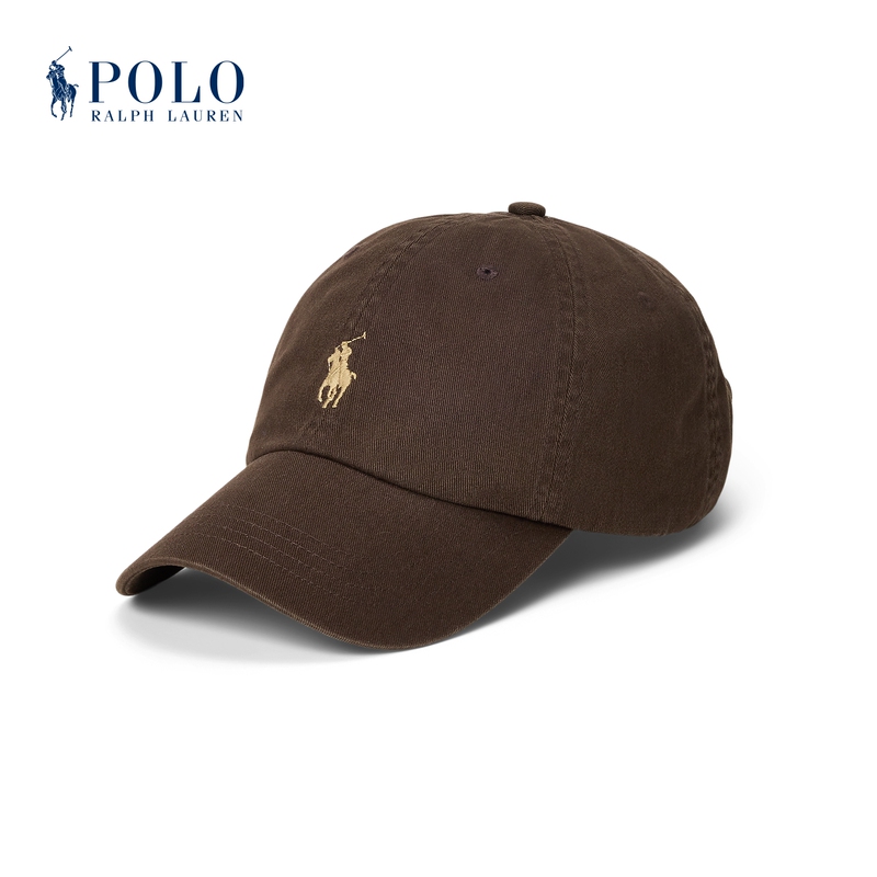 Ralph Lauren/Ralph Lauren Unisex Classic Cotton Khaki Baseball Cap Rl53896