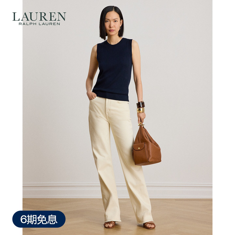 Lauren/Ralph Lauren Women's 2026 Autumn High-Waisted Straight-Leg Jeans Rl63122