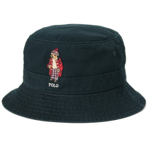 Ralph Lauren mens and womens same style Polo Bear twill bucket hat for fall 24