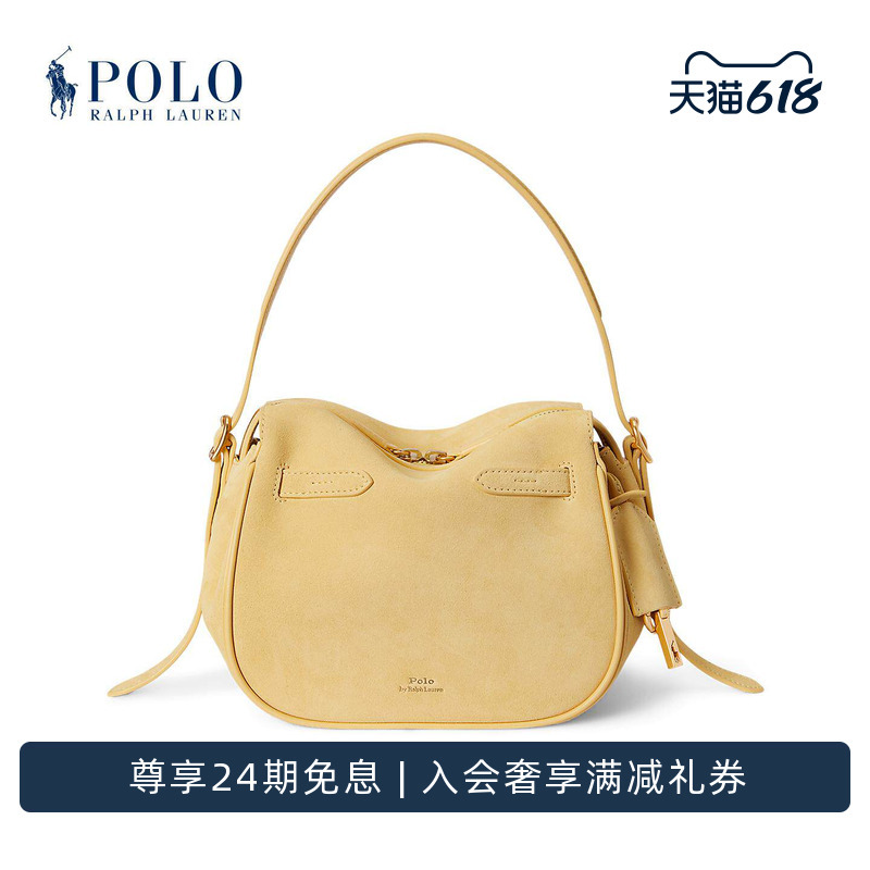 【Polo Id】Ralph Lauren/Ralph Lauren Women's 26 Summer Cowhide Suede Mini Crossbody Bag 【Polo Id】Ralph Lauren/Ralph Lauren Women's 26 Summer Cowhide Suede Mini Crossbody Bag