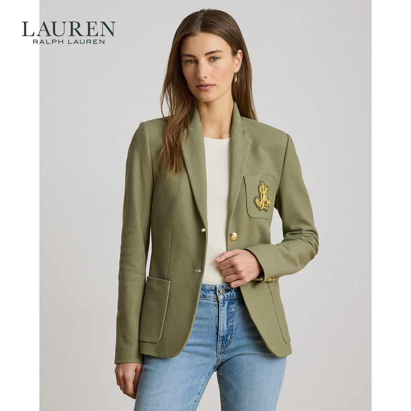Lauren/Ralph Lauren Women's 26Th Autumn Slim Fit Jacquard Suit Jacket Rl63152