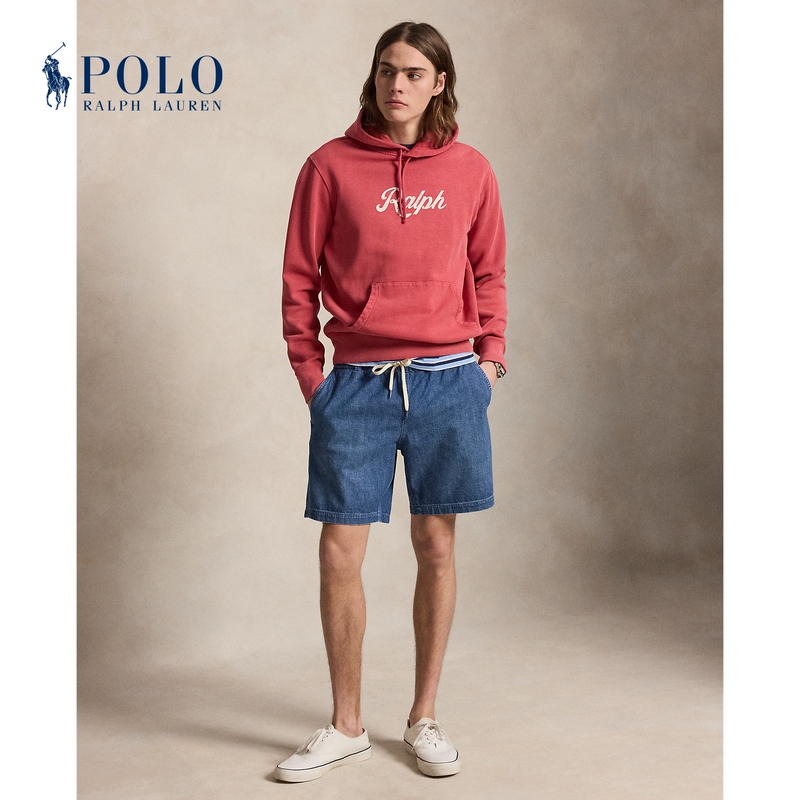 Ralph Lauren/Ralph Lauren Men's 26 Spring Polo College Style Classic Denim Cotton Shorts