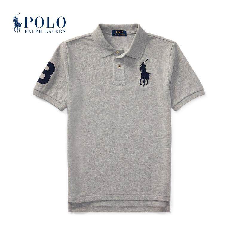 Ralph Lauren Ralph Boys Classic Cotton Net Short Sleeve Polo Shirt RL30024
