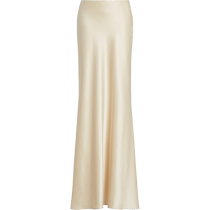 Ralph Lauren womens classic bias-cut satin fishtail skirt RL25175