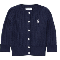 Ralph Lauren Baby Classic Cable Knitted Cotton Cardigan RL42288