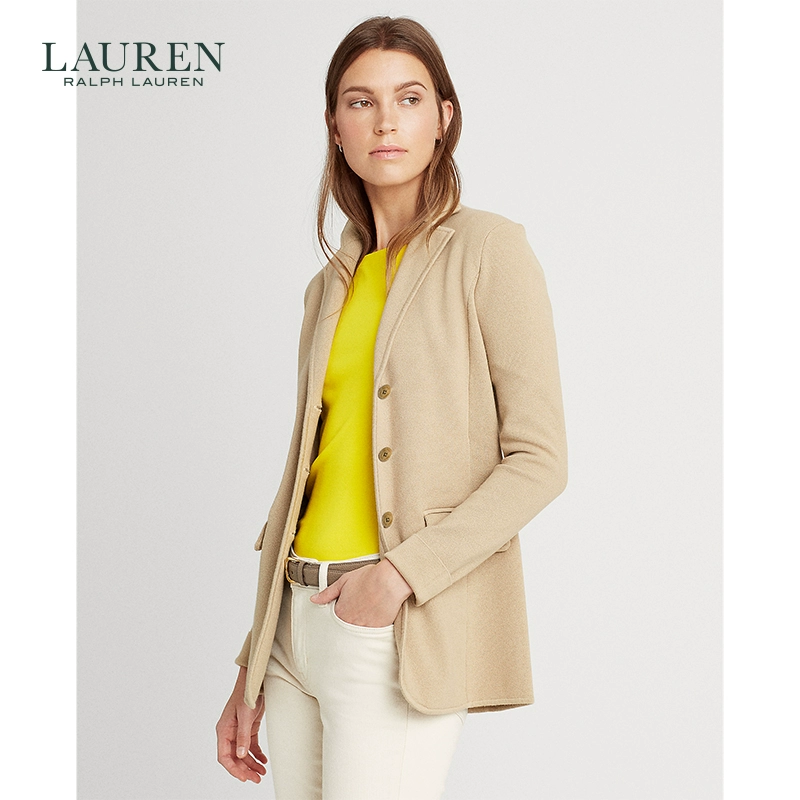Lauren / Ralph Lauren của phụ nữ mùa xuân 2020 áo blazer cắt ống 60280 - Business Suit