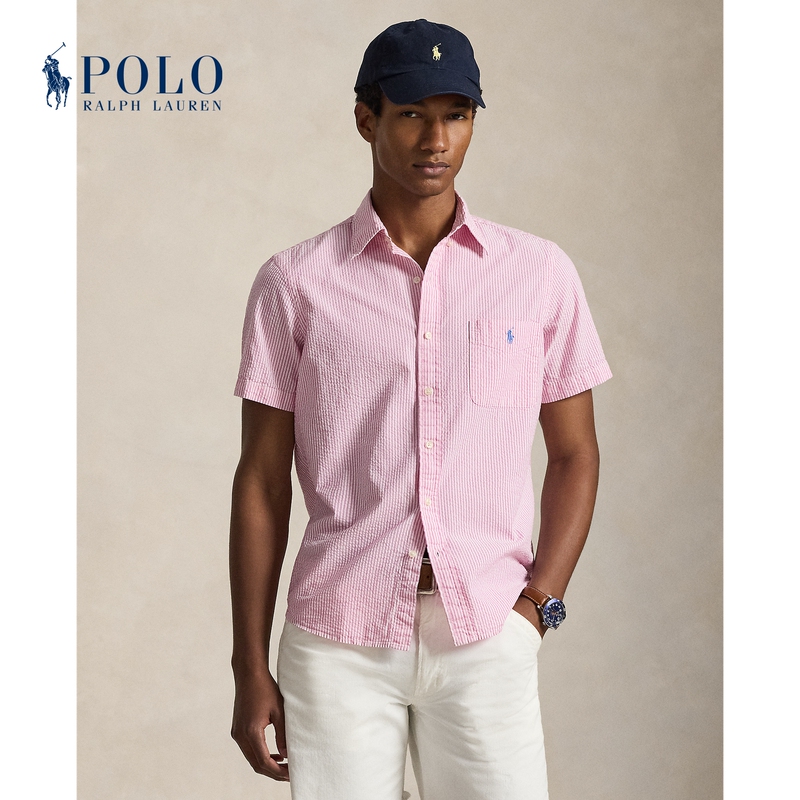 Ralph Lauren/Ralph Lauren Unisex Rl Preppy Style Classic Cotton Shirt Rl16587