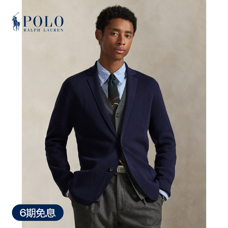 Ralph Lauren/Ralph Lauren Men's Classic Wool Blazer Rl100034