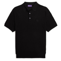 Purple Label Мужская одежда 24 года Spring Classic Edition Alphabet composition Pattern Pattern Polo Cворотничок Weasel