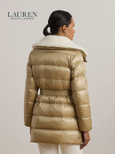 Женский классический пуховик Lauren/Ralph Lauren с поясом RL62284