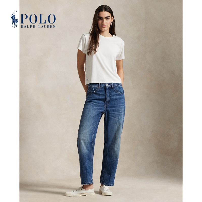 Ralph Lauren/Ralph Lauren Women's Classic Loose Cotton Jeans