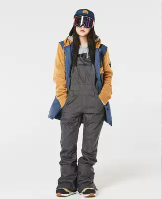 686 snowboard baby bag jumpsuit men and women plus velvet lining waterproof breathable slim comfortable warm and cold