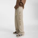 Ретро штаны в стиле хип-хоп, в американском стиле, свободный прямой крой