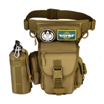 Tactical leg bag for men multifunctional special forces riding motorcycle legging bag military fan camouflage slingshot bag sports hanging waist bag
