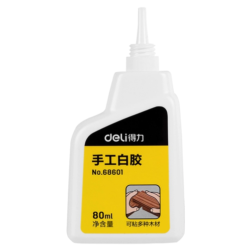Deli White Glue Cleay Goad с клейкой детей Деревяной жидкой жидкой