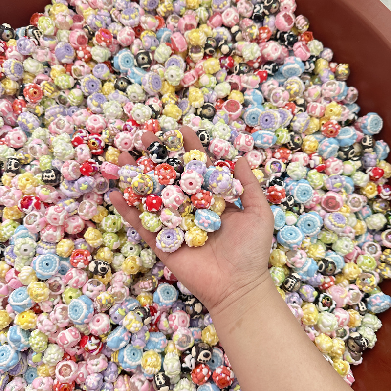 Heavy Oil Hand-Painted Beads DIY Phone Chain Keychain Bead Pen Beads Loose Beads Accessories Cartoon Character Creative Trendy Toy Heavy Oil Hand-Painted Beads DIY Phone Chain Keychain Bead Pen Beads Loose Beads Accessories Cartoon Character Creative Trendy Toy